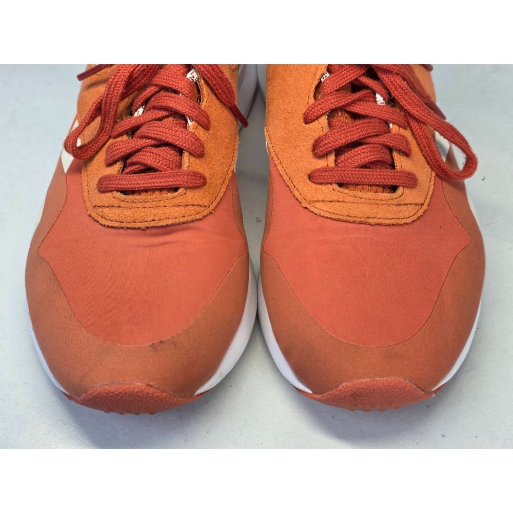 Reebok Womens Sneakers Size 8.5 Orange Classic Nylon Suede Walking Shoes CN5114 - Picture 14 of 14